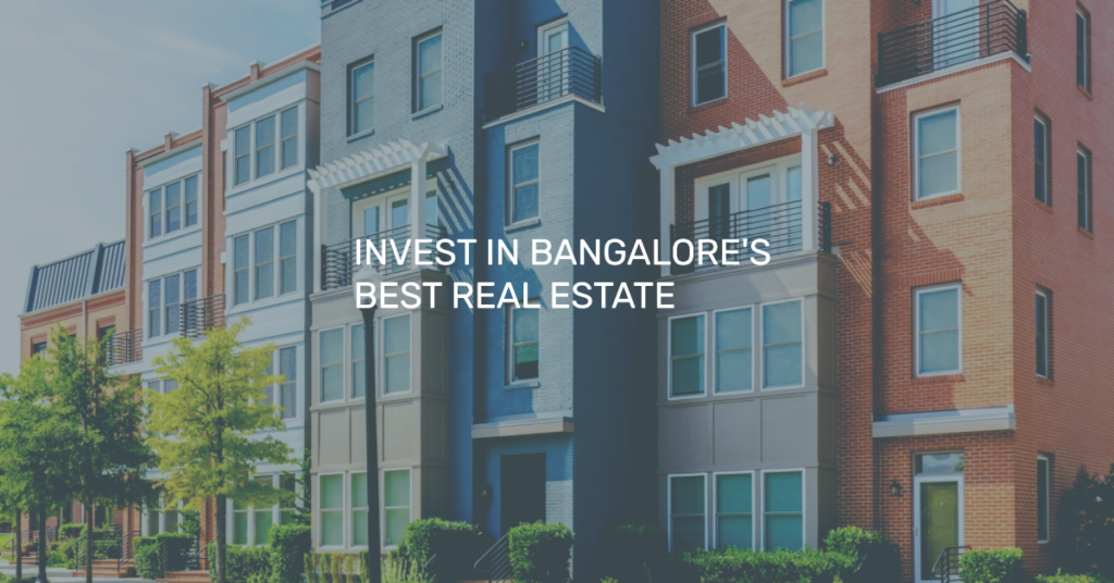 Top Localities to Invest in Bangalore Real Estate